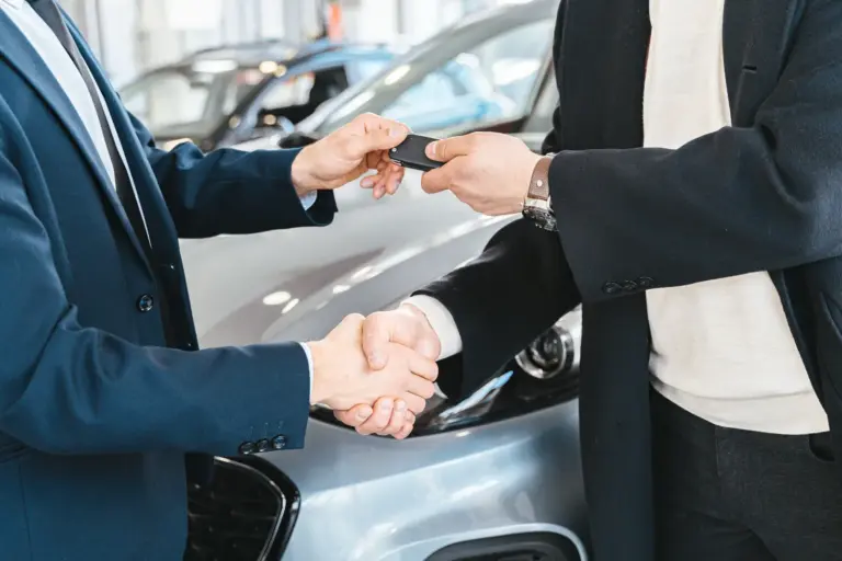 Fuel Doctor UK technician handing back car keys after a successful diesel in petrol recovery